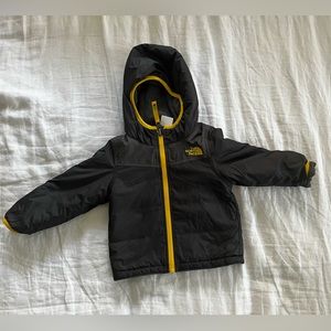 North face reversible windbreaker/fleece